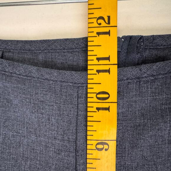 CITY TRIANGLES Pants Size 26 Vintage Cigarette Hidden Back Zipper Flat Front Y2K - Picture 12 of 13